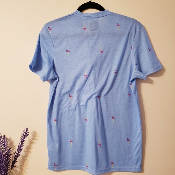 Isle of Tees NWT Flamingo Men's Shirt - S - Picture 7 of 7